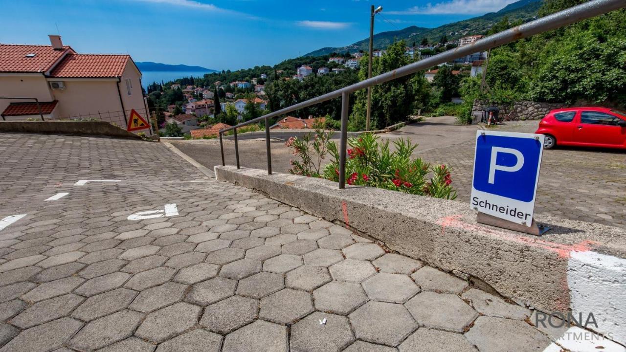 Rona Spacious Apartment With A Panoramic View Ičići Exteriér fotografie